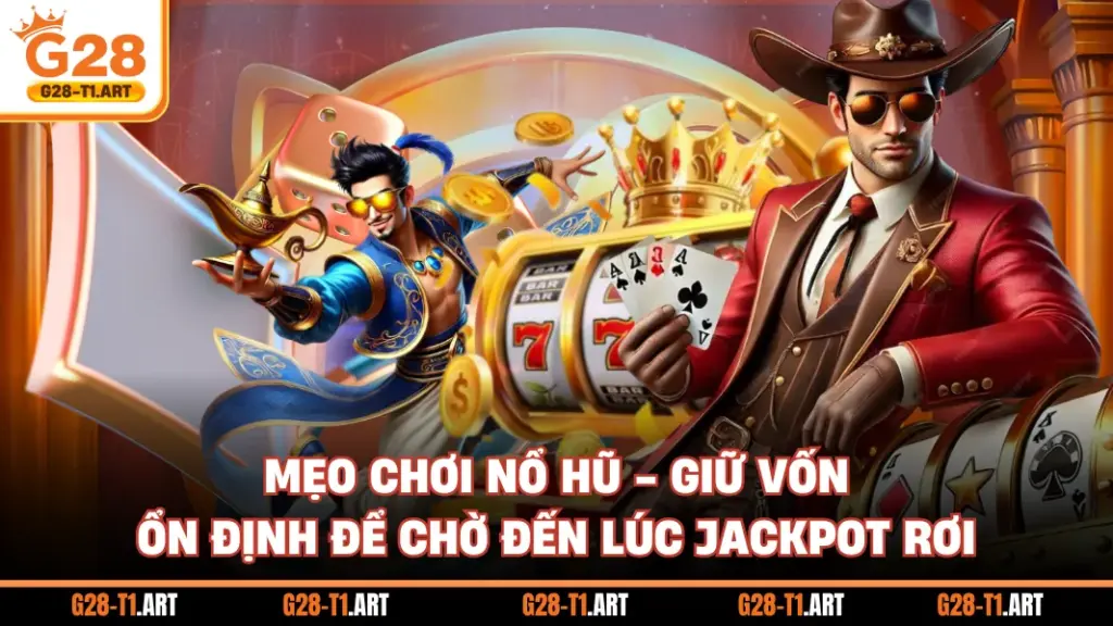 Mẹo Chơi Nổ Hũ - Giữ Vốn Ổn Định Để Chờ Đến Lúc Jackpot Rơi