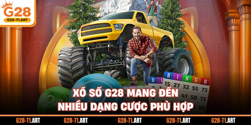 Xổ Số G28 Mang Đến Nhiều Dạng Cược Phù Hợp